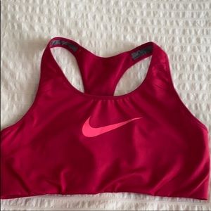 Nike sports bra large
